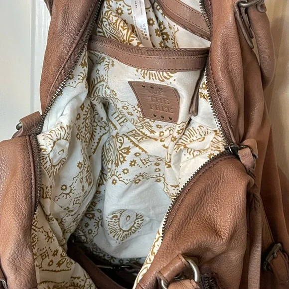 Free People Brown Leather Shoulder Bag - Picture 4 of 8